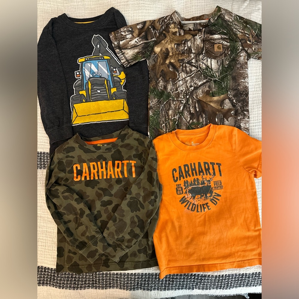 4t boys tops. Carhartt & John Deere
